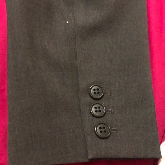 Ann Taylor Lift gray jacket. Fully lined. Pockets - Picture 5 of 8